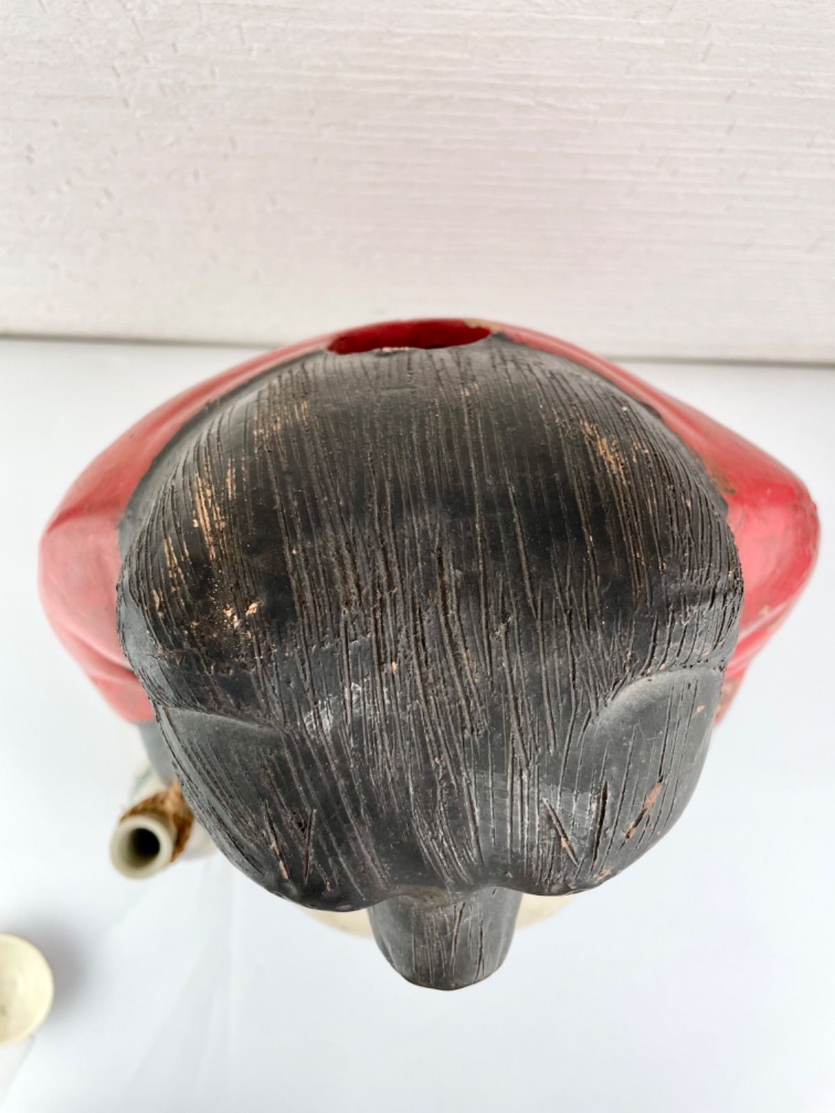 たぬきの置物　珍しい笠間焼　４０年以上前　開運　縁起物　陶器 Amazon.co.jp: 笠間焼 たぬき 狸 置物 縁起物 商売繁盛 インテリア