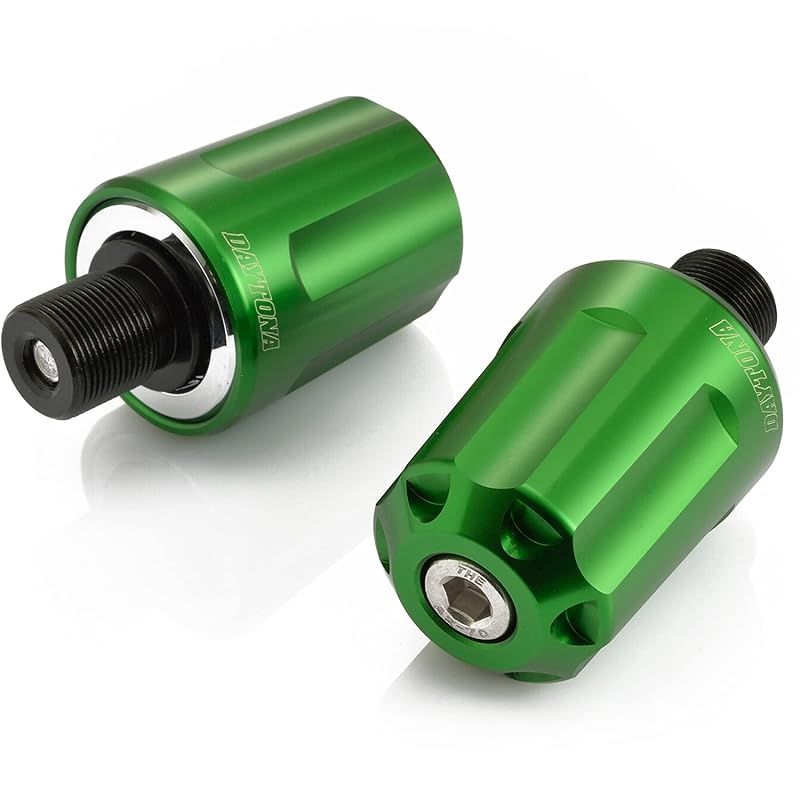 デイトナ(Daytona) アルミビレット バイク用 バーエンド カワサキ M17