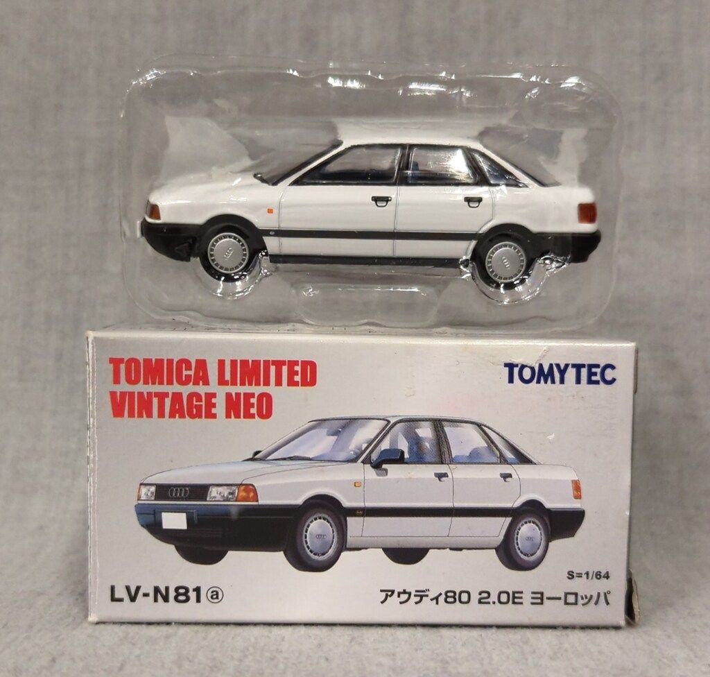 トミーテック TOMICA LIMITED VINTAGE NEO アウディ80 2.0E ヨーロッパ