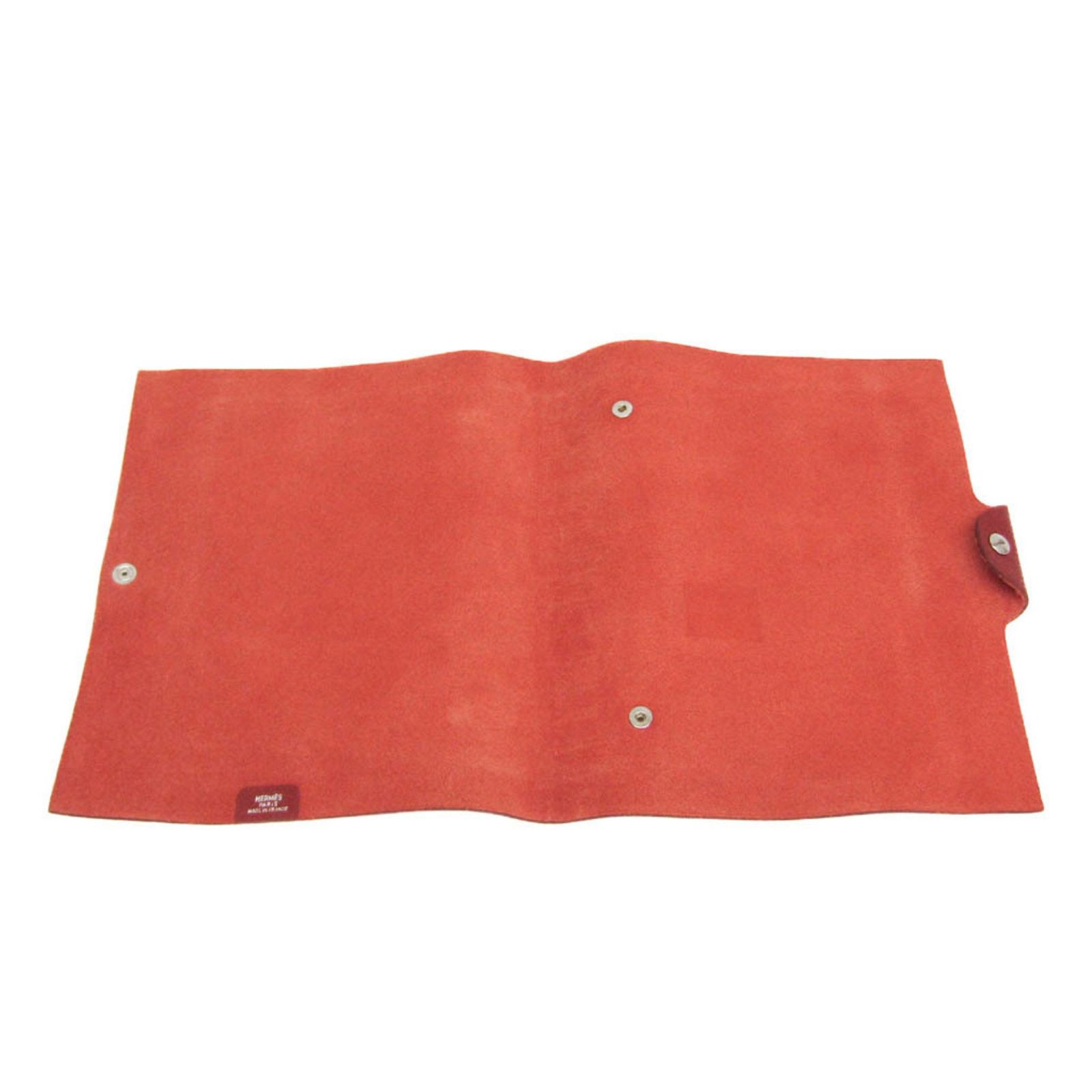  エルメス Hermes ユリス バイブルサイズ 手帳 レッドブラウン MM 手帳カバー 手帳 日記 家計簿