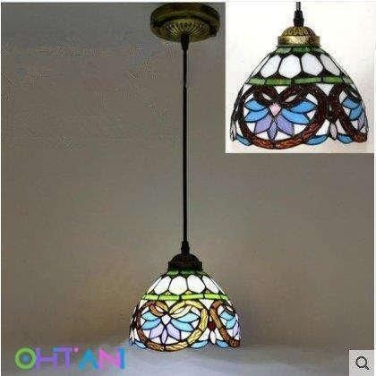 ビンテージ品◾️ステンドグラス調デザイン モザイク柄 天井照明 ペンダントライトB Amazon | VENUS LIGHTING ステンドグラス ペンダントライト