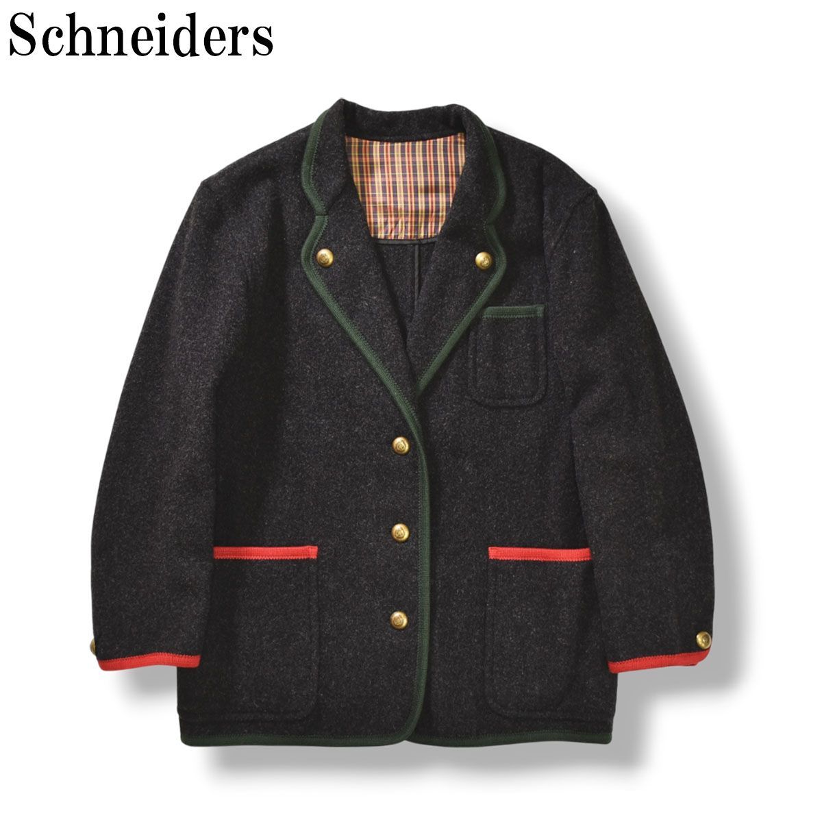 美品】 【上質】 ヴィンテージ シュナイダー Schneiders TRAUDI