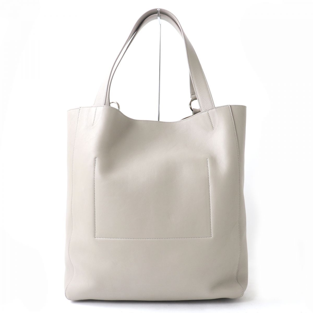 美品△イタリア製 JIL SANDER ジルサンダー H TOTE オールレザー 