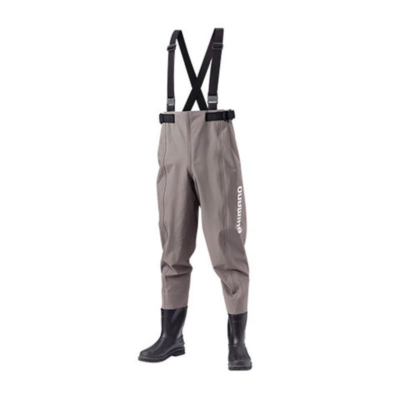 Size M シマノ SHIMANO ハイパーウェーダー ウエストHカットFS スモークグレー FF-051TM