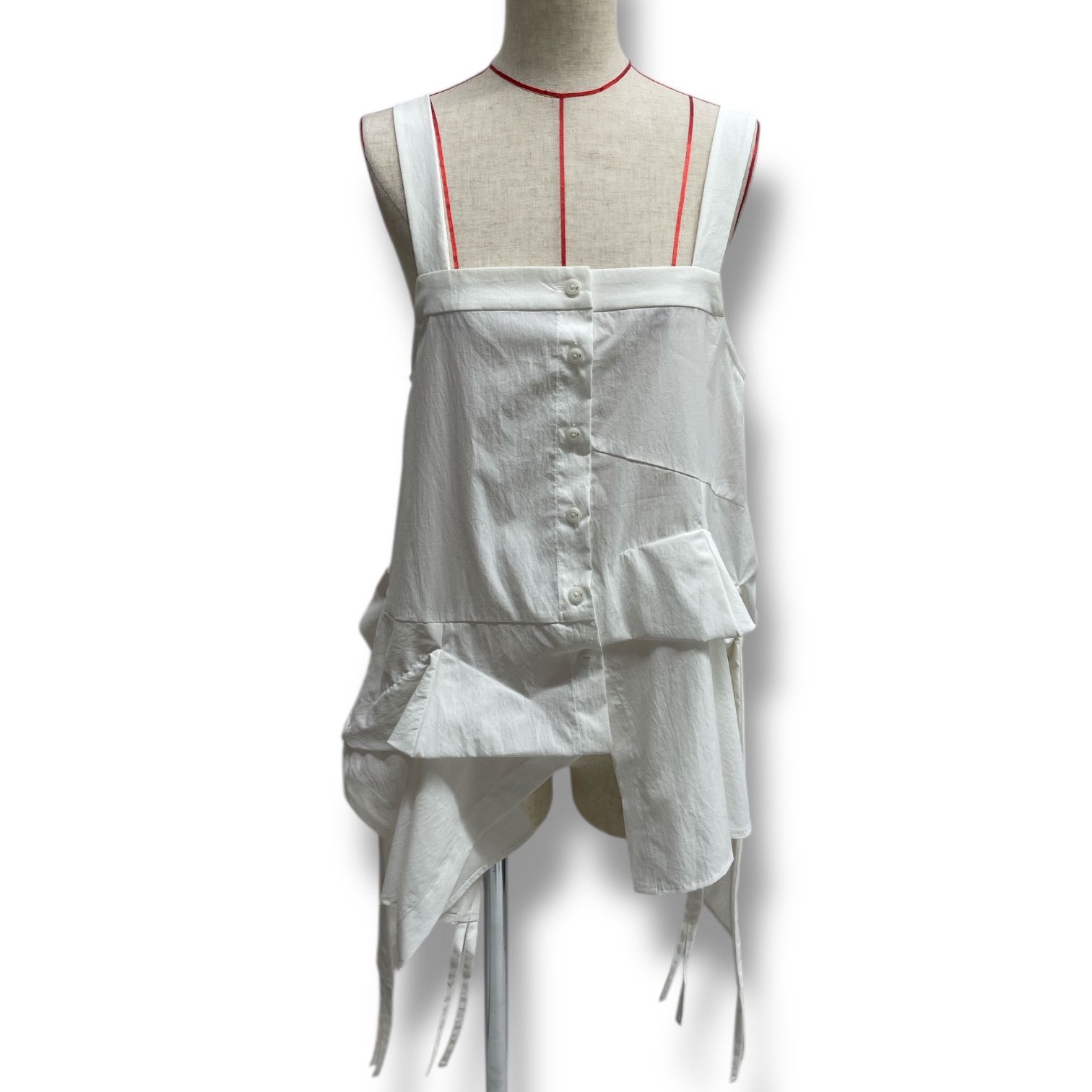 新品 タグ付 未使用 UN3D. アンスリード TRIANGLE TUCK SH