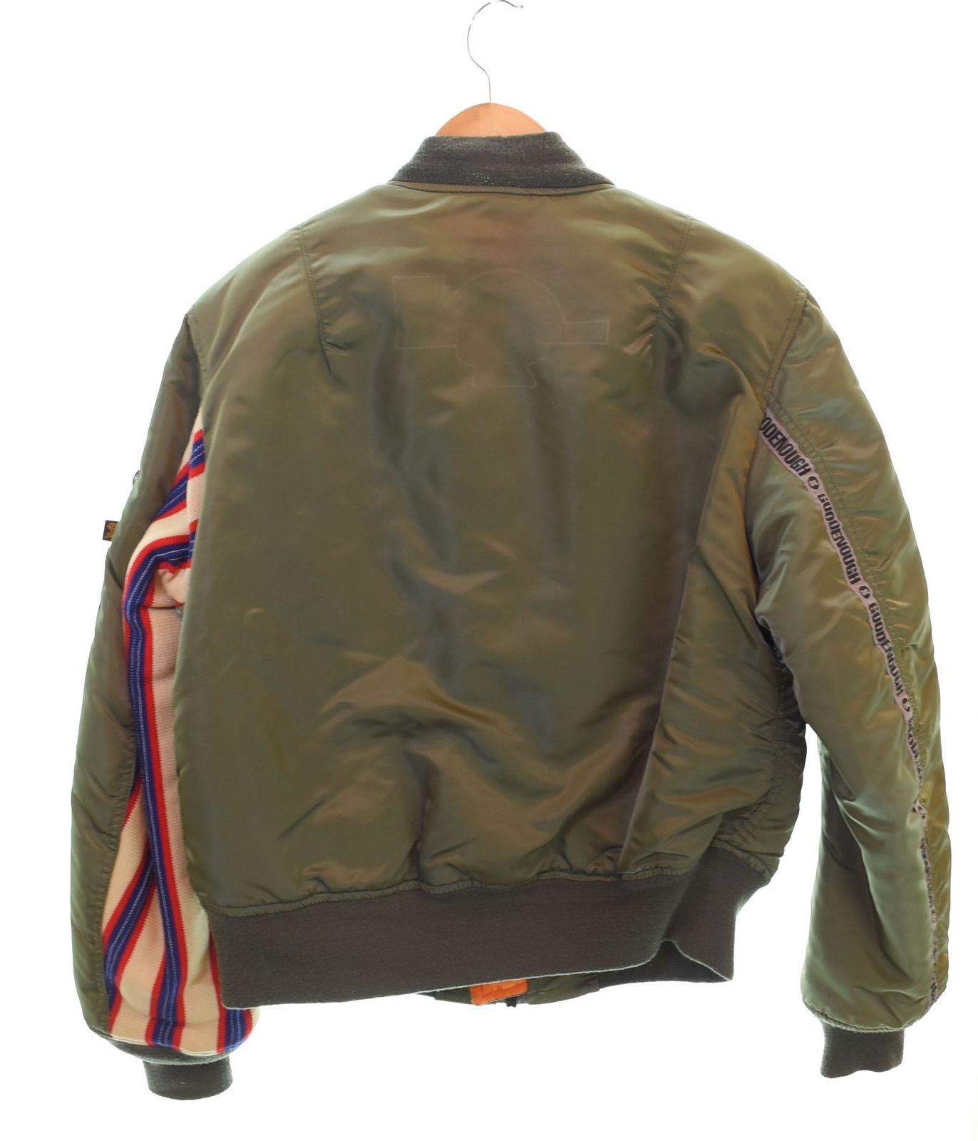 グッドイナフ Goodenough × フィネス FINESSE MA-1 USA製 Alpha社製