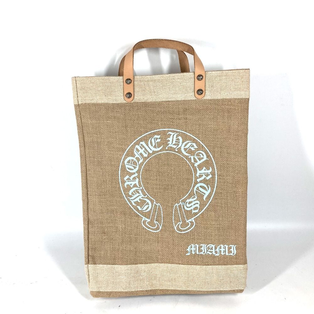 †クロムハーツ†★マイアミ 限定品★ホースシュー トートバッグ CHROME HEARTS クロムハーツ トートバッグ 2024SS ホースシュー