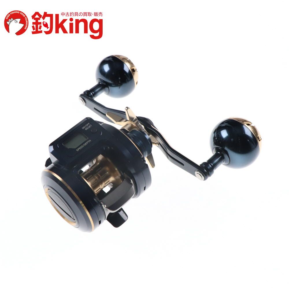 精力的な ダイワ 21 ソルティガ IC 100P-DH 1 SLPワークス クランクハンドル130mm付 Y002M ヒラマサ カンパチ ブリ オフショア ベイトリール ロッド リール ルアー