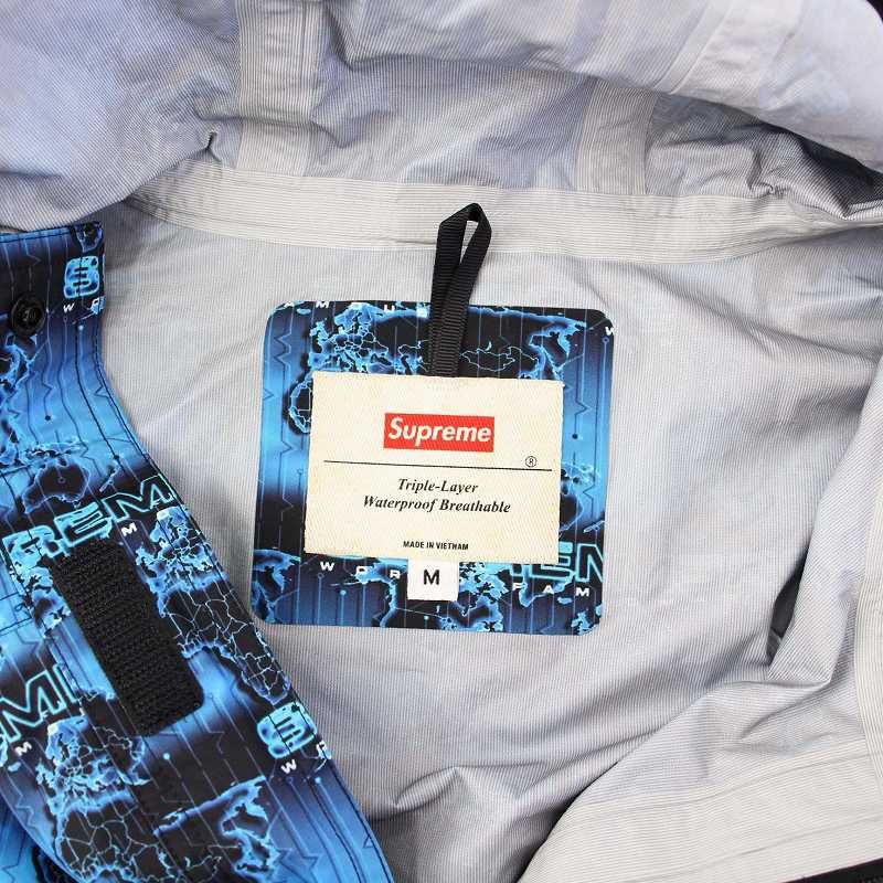 シュプリーム SUPREME 18SS World Famous Taped Seam Hooded Pullover