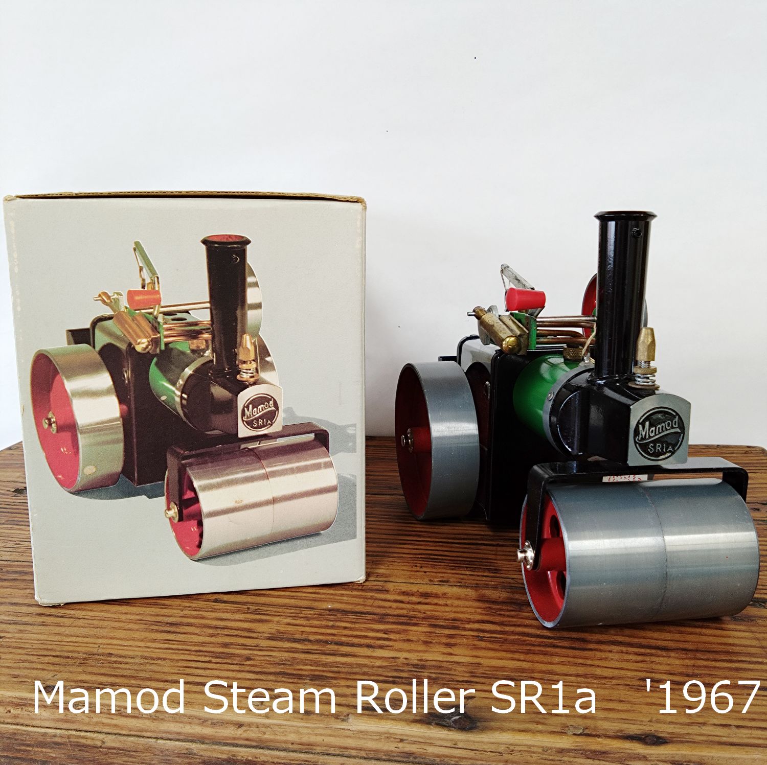 MAMOD STEAM ROLLER マモッド スチームローラー 蒸気 イギリス Mamod Steam Roller SR1a '1967 スチームローラー 28cm