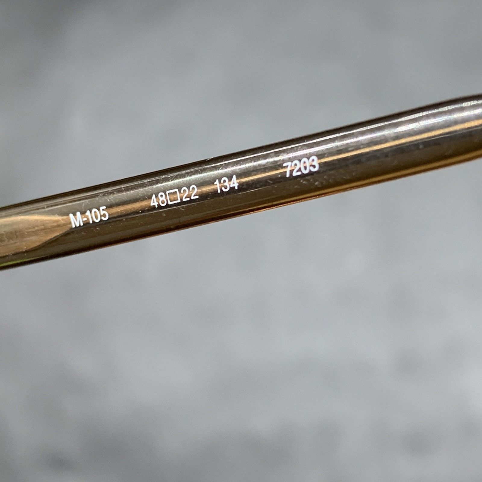 M389 999.9 Four Nines フォーナインズ M-105 48□22 134 7203 度入り