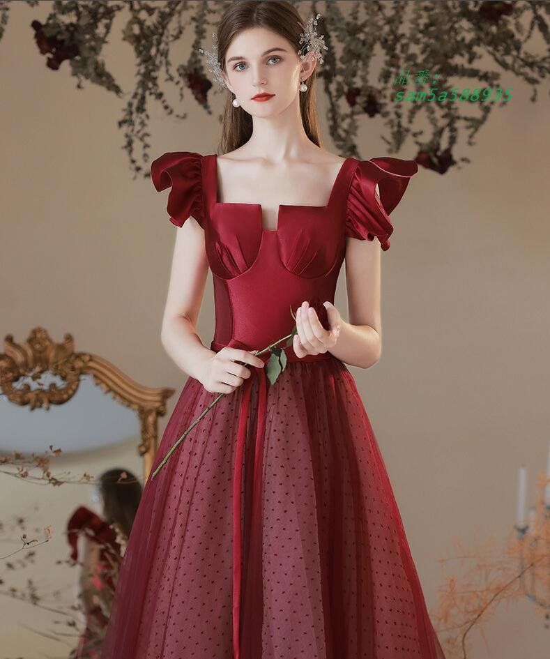 ロングドレス 演奏会用 パーティードレス 結婚式 ドレス ステージドレス 20代30代40代 大人 成人式 発表会 マキシ丈 コー合唱衣装 ピアノ am5a588935