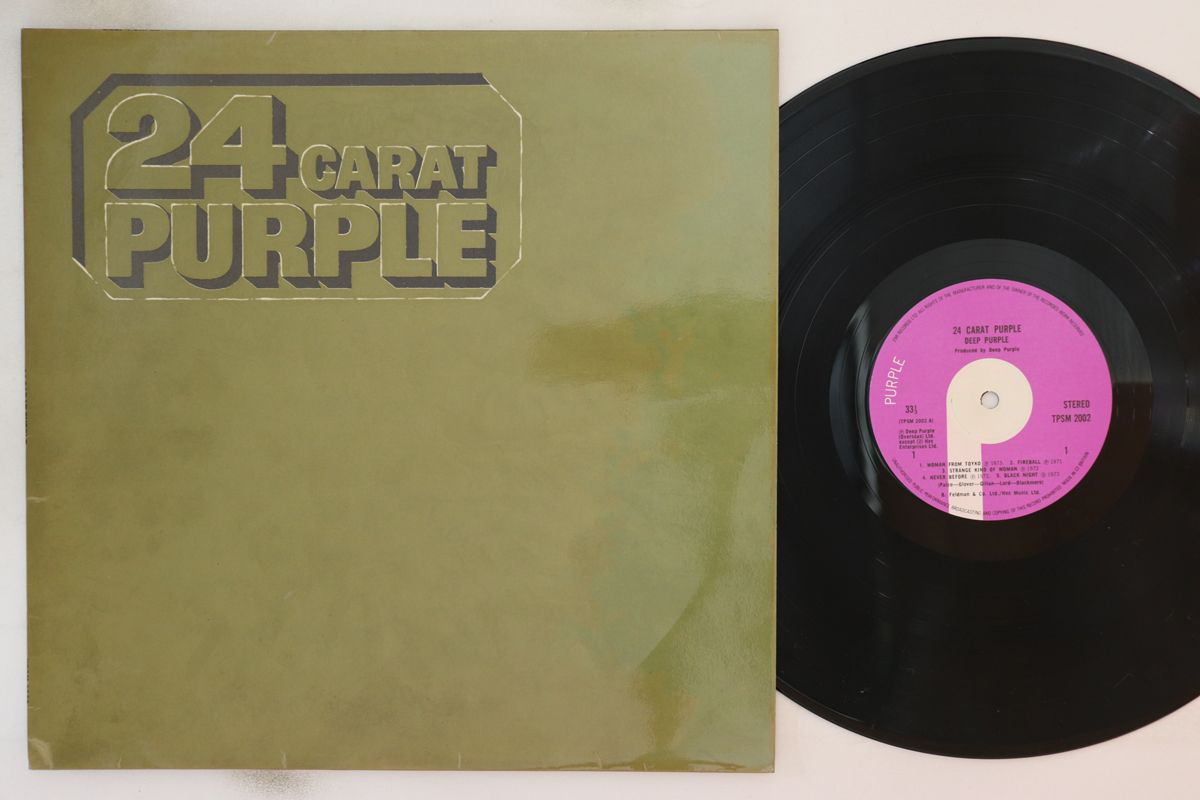 英LP Deep Purple 24 Carat Purple TPSM2002 PURPLE /00260