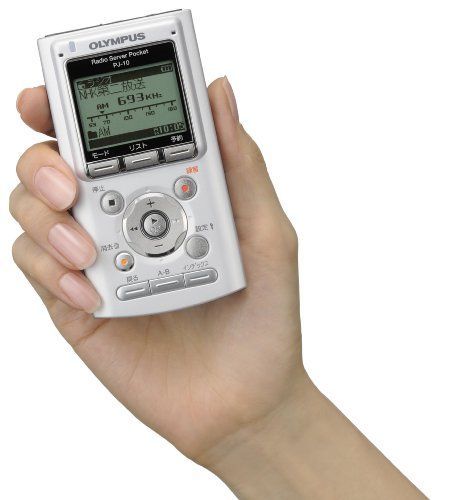 送料無料】OLYMPUS ラジオサーバーポケット ICレコーダー機能付 PJ-30