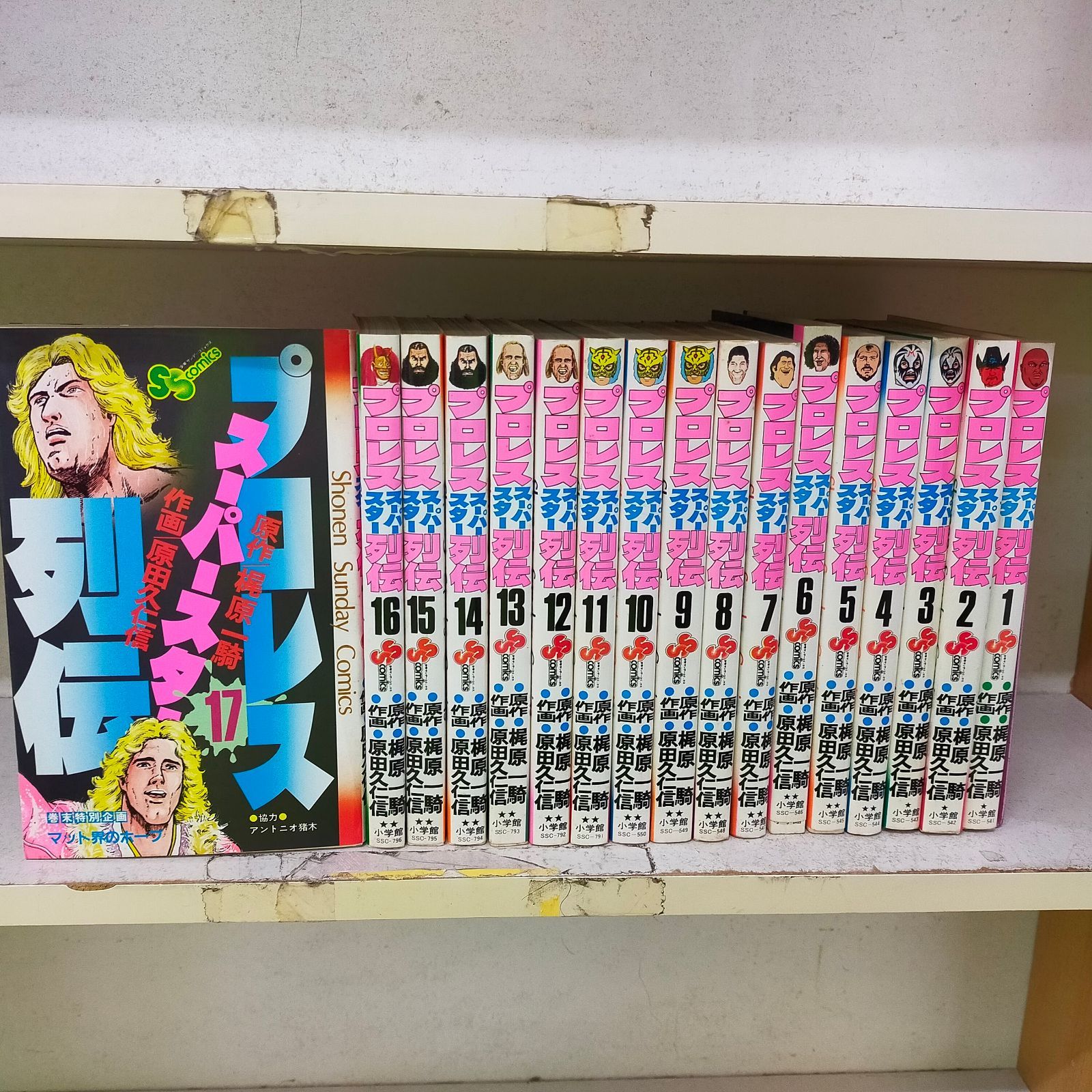 Book]プロレススーパースター列伝 1~最新巻(少年サンデー
