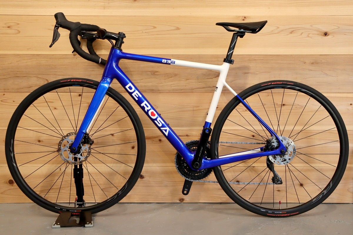 デローザ DE ROSA 838 DISK 2025 52サイズ シマノ 105 Di2 R7170 12s カーボン ロードバイク 千葉店 BRIGHTFACE_UK