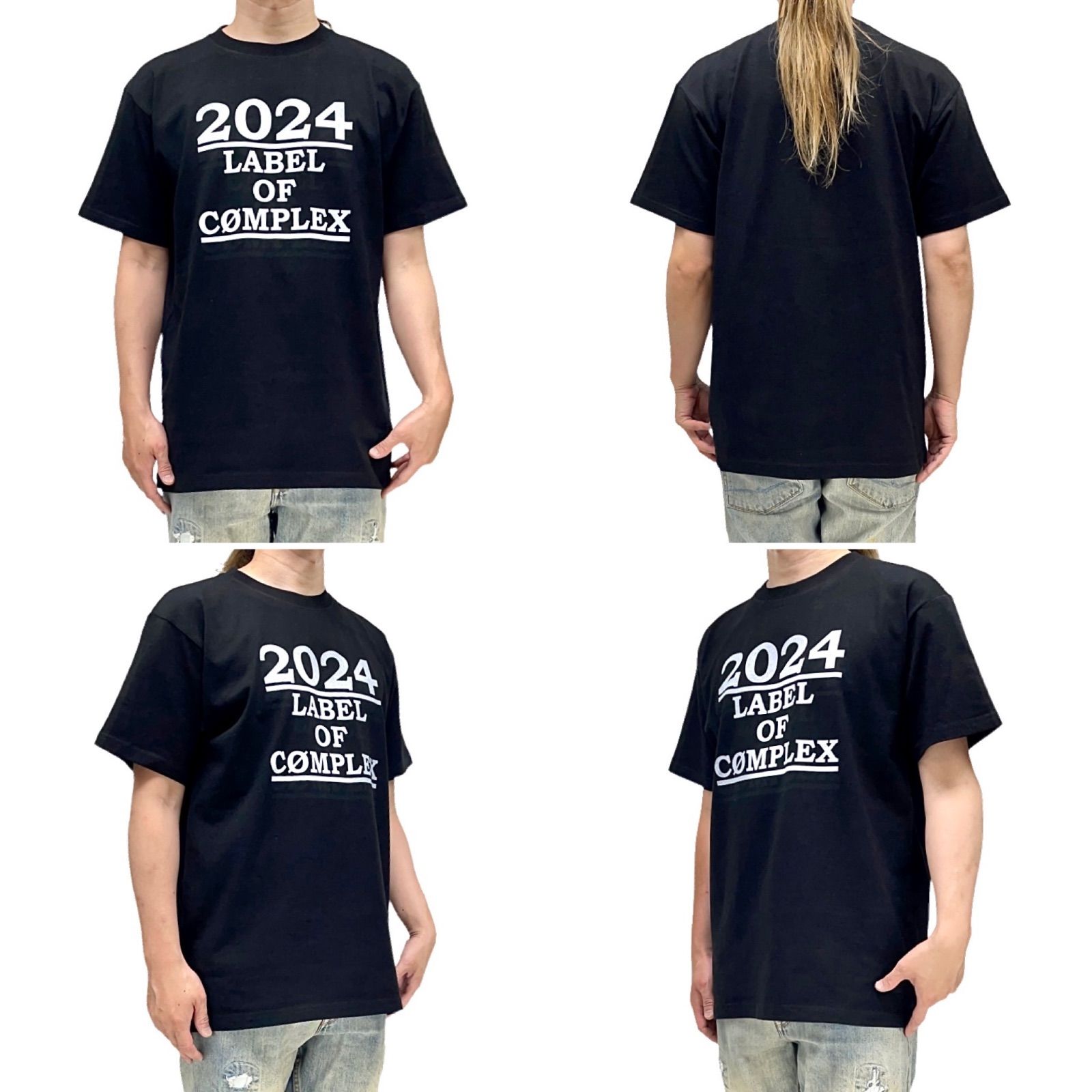 オリジナル ミュージック Tシャツ 2024 LABEL OF COMPLEX コンプレックス 日本一心ライブ BOOWY ボウイ 氷室 吉川  デュエット曲 パロディ 黒 ブラック XS(SS) S M L XL(LL) ジャスト オーバーサイズ ユニセックス - メルカリ