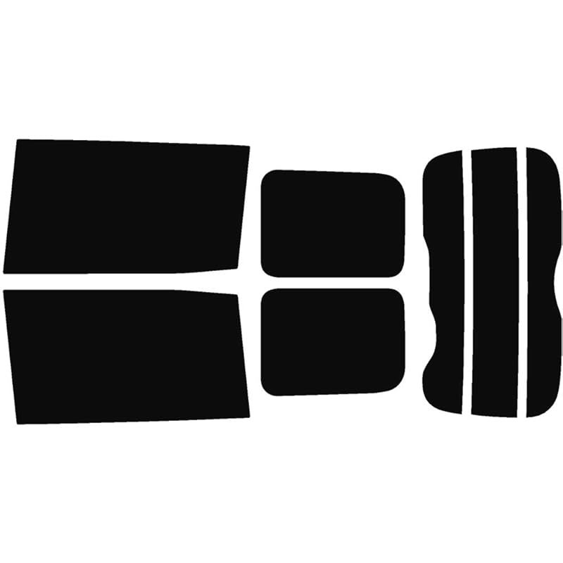 Velocity カーフィルム リアセット ヴォクシー ノア 対応 ZRR80G ZRR80W ZRR85G ZRR85W ZWR80G ZWR80W スーパースモーク