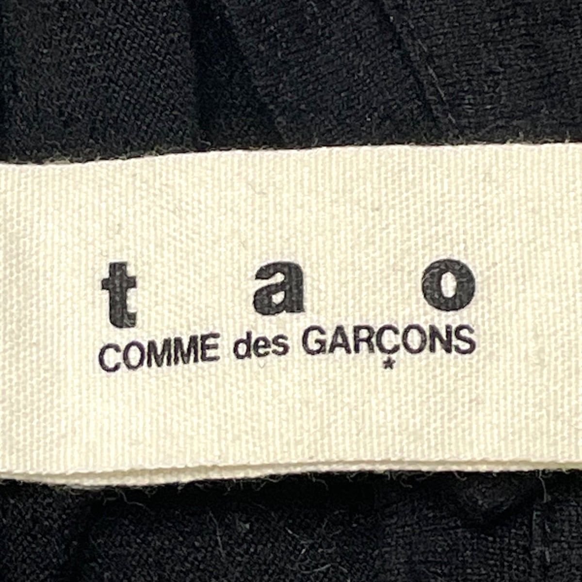 TAO COMME des GARCONS(タオコムデギャルソン) カーディガン レディース - 黒 長袖