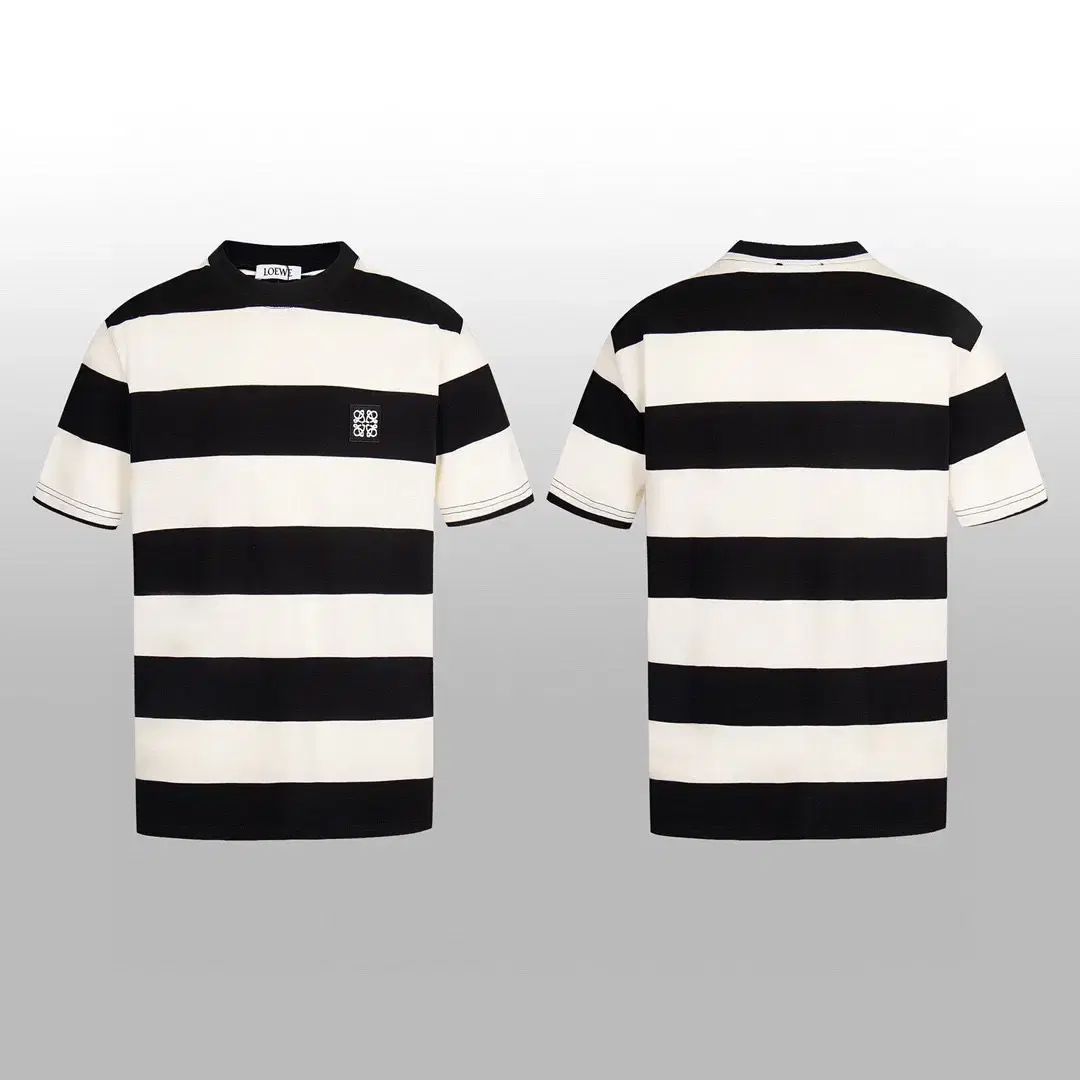 ユニセックス*上質を纏う*LOEWE*カジュアル コットンTシャツ ユニセックス 日常に上質を*LOEWE*コットンTシャツ ホワイト