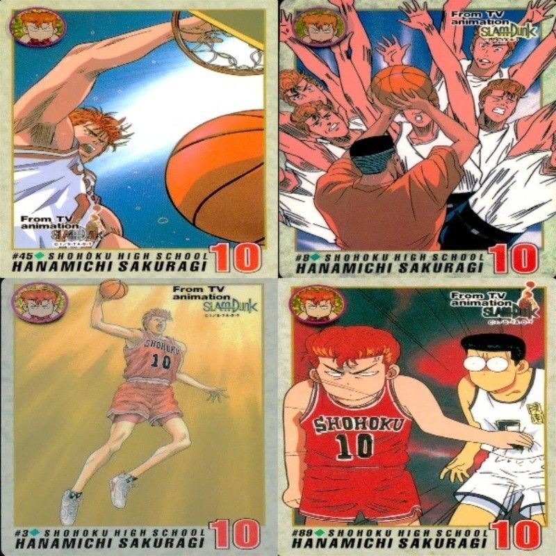 uo53 -30 カード スラムダンク まとめ バンダイ カードダス PP 湘北