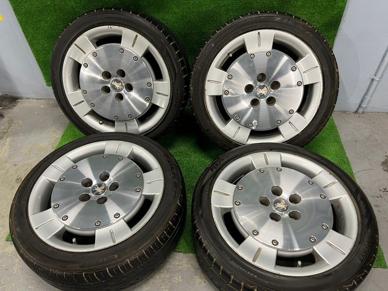 245/40R18 ホイール＆タイヤセット 4本 ソアラ UZZ40
