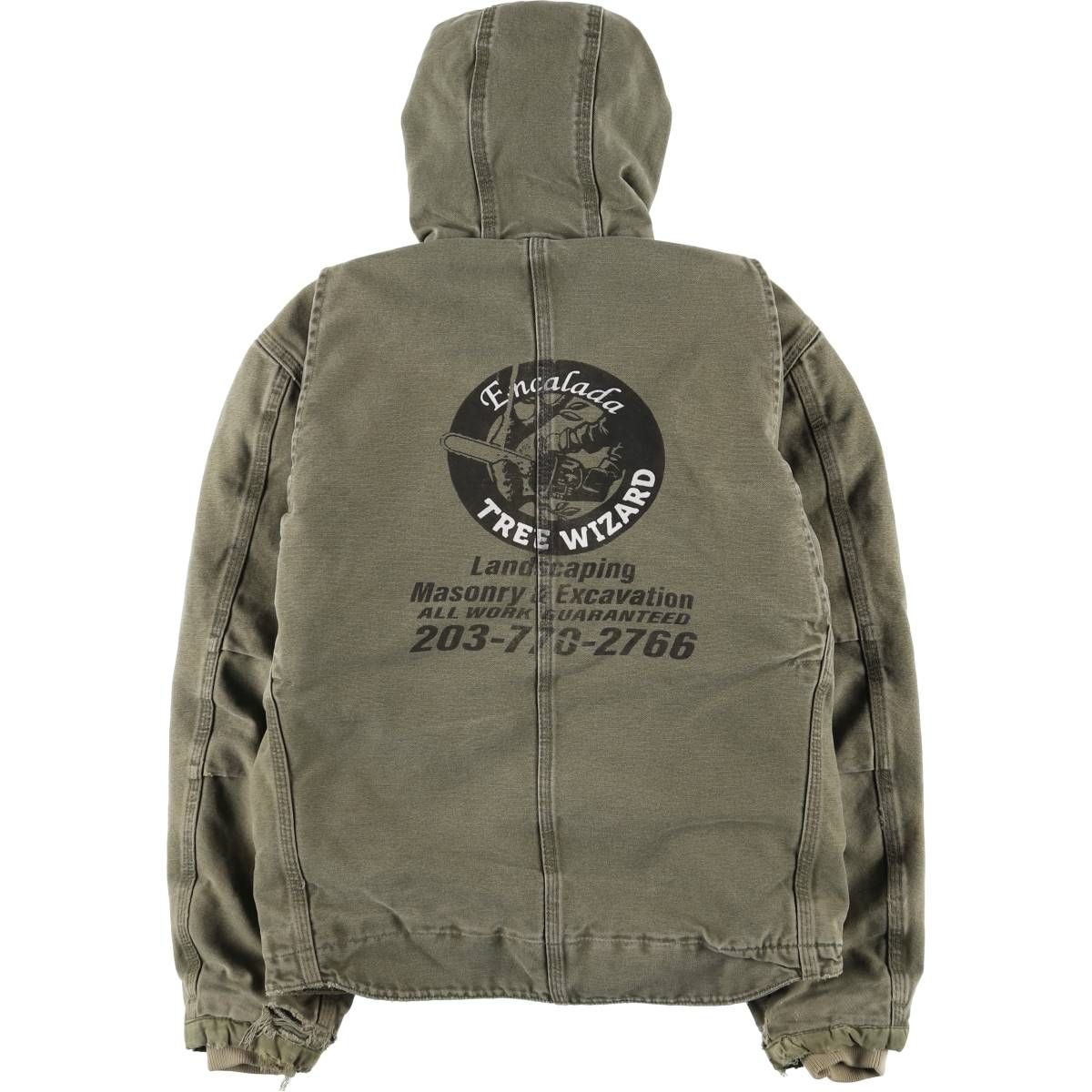 古着 00年代 カーハート Carhartt シエラジャケット バックプリント  