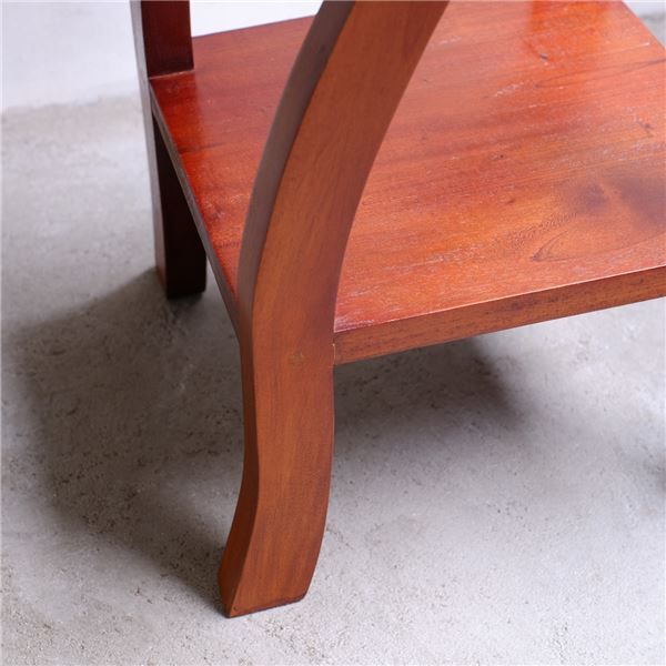 木製 イニュルスタンド|プラントスタンド 幅30cm×奥行30cm×高さ75cm マホガニー材 完成品 代引不可 USTAUSTRALIA_COM_AU