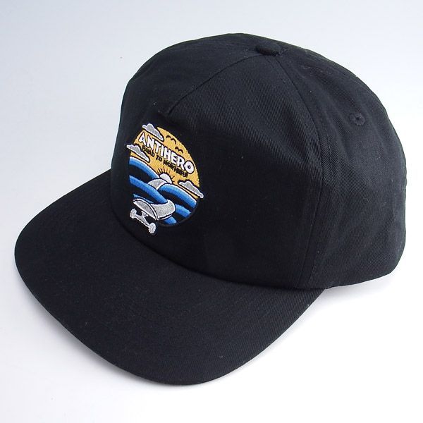 美品 ANTI HERO ROAD TO NOWHERE HAT アンタイヒーロー スナップバック キャップ