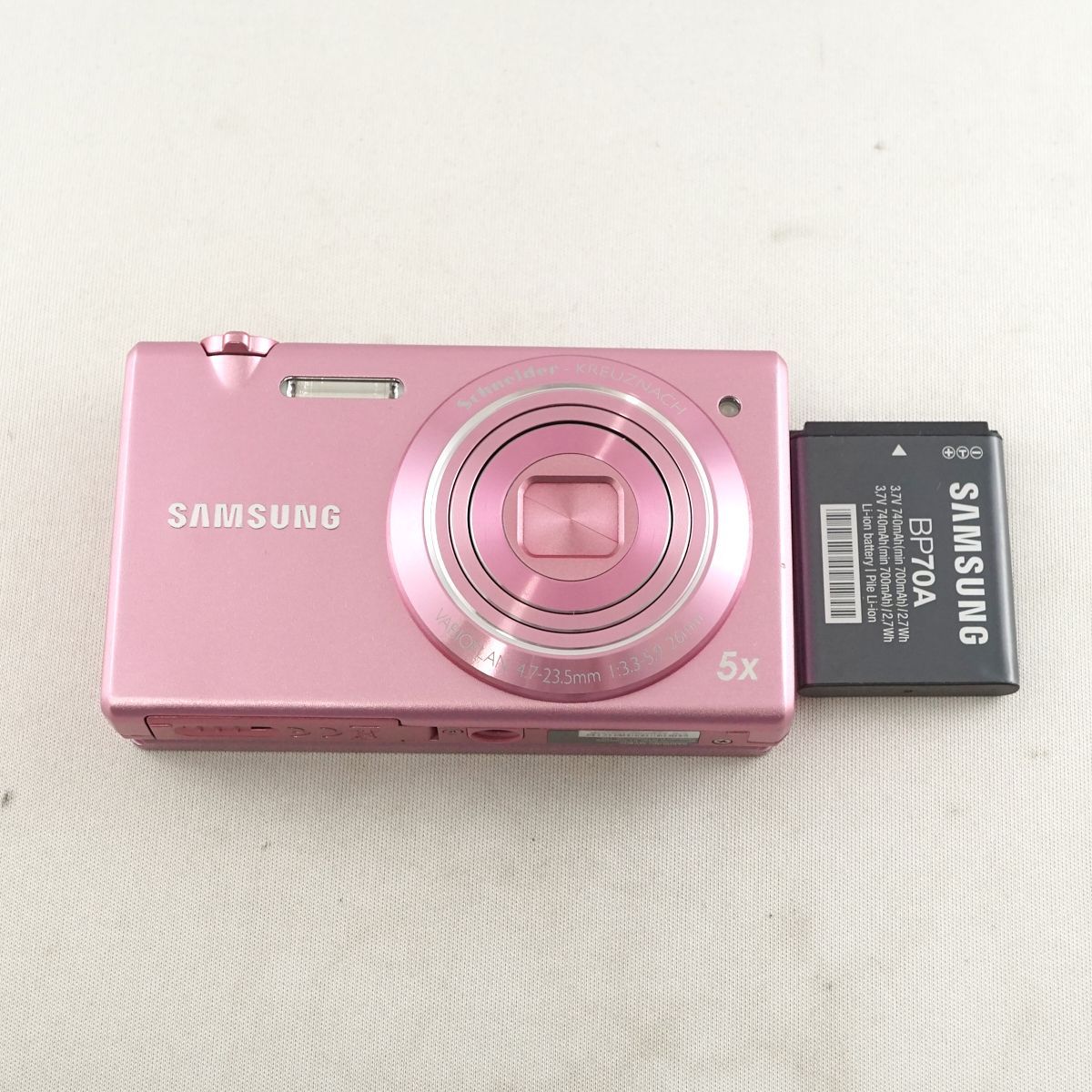 SAMSUNG MV800 デジタルカメラ USED美品 本体＋バッテリー 光学5倍