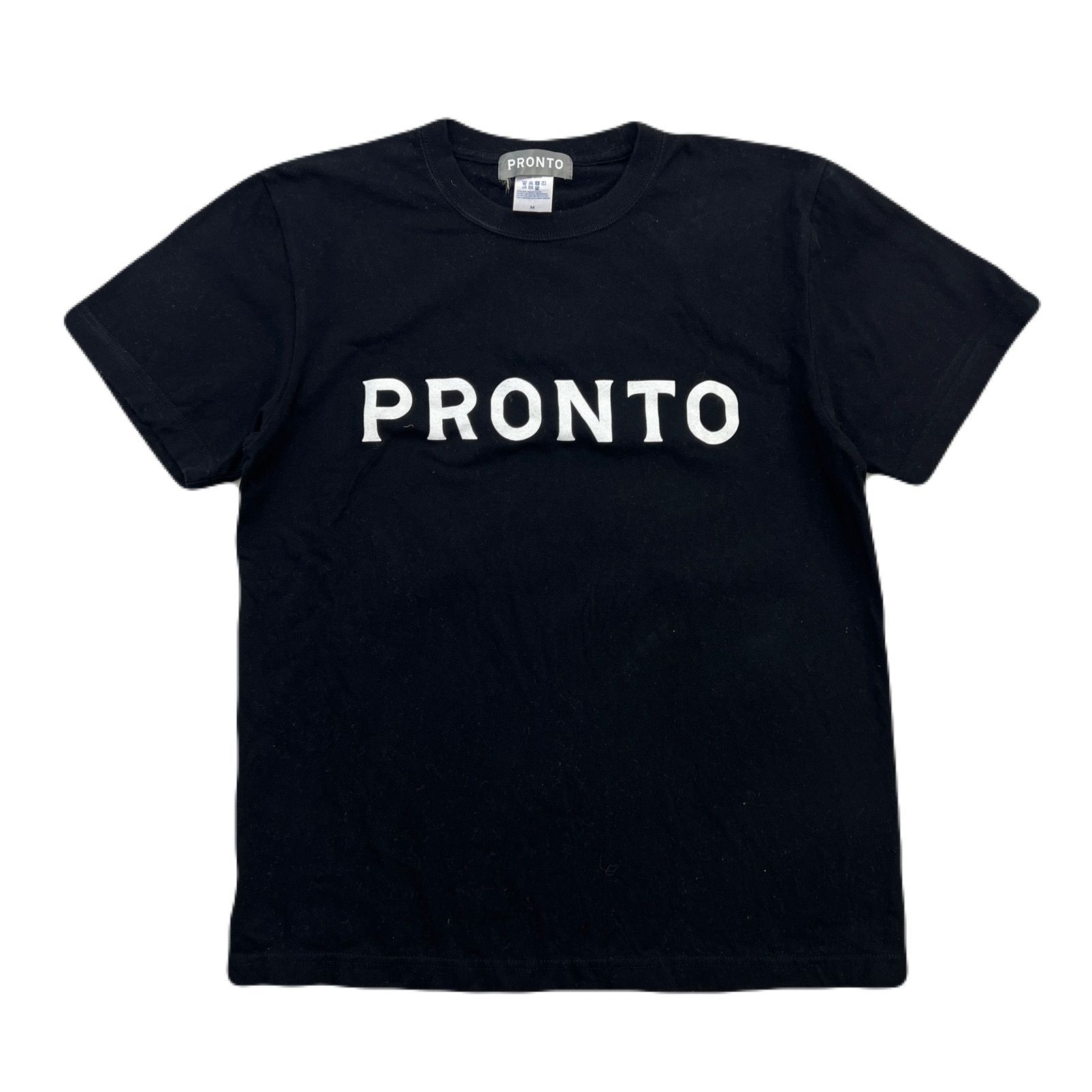 プロント Tシャツ ブラック 半袖 Mサイズ ユニセックス 【 人気