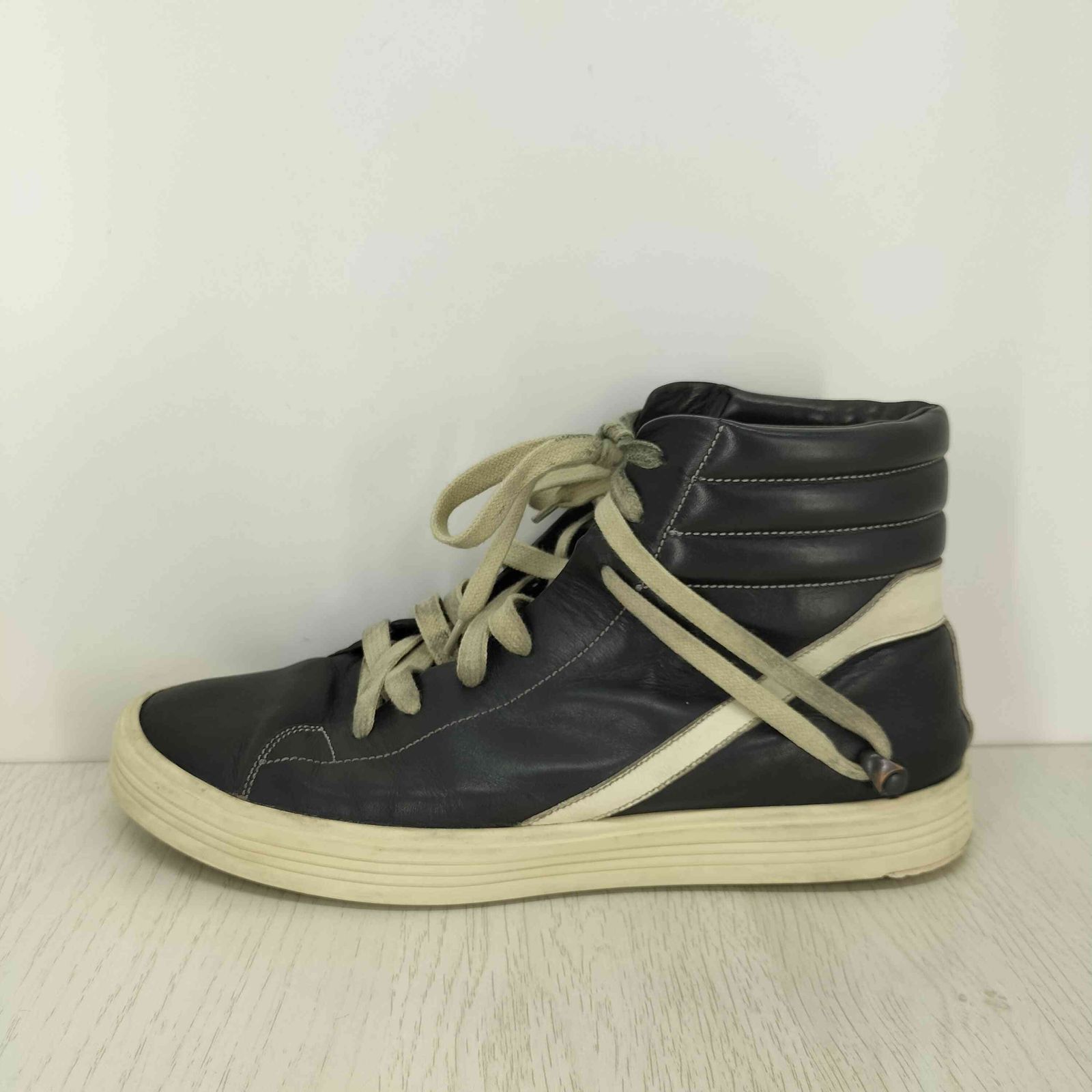 リックオウエンス RICK OWENS GEOTHRASHR HIGH BLACK ジオスラッシャー 