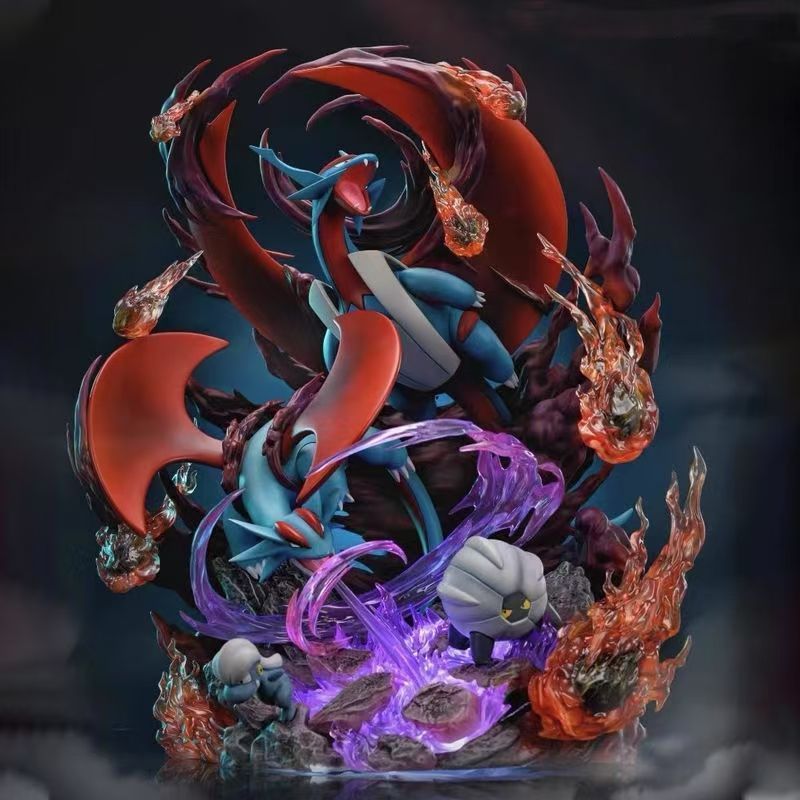 ポケモン 精霊復刻 暴飛竜GX進化組竜星群復刻小精霊gk手弁大置件高36CM