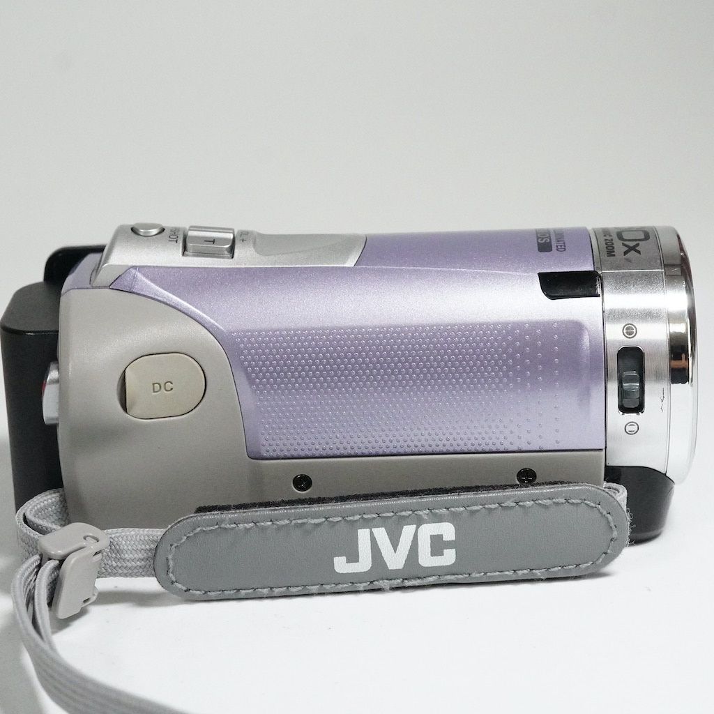 JVC ビクター GZ-E310エブリオ　パープル JVC Victor Everio GZ-E310-V パープル 動作OK 返金保証 /2123 - メルカリ