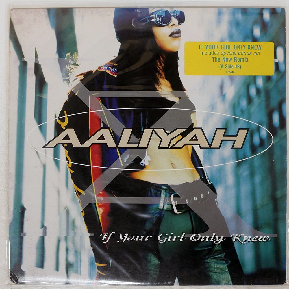 米 US盤 AALIYAH/IF YOUR GIRL ONLY KNEW/BLACKGROUND