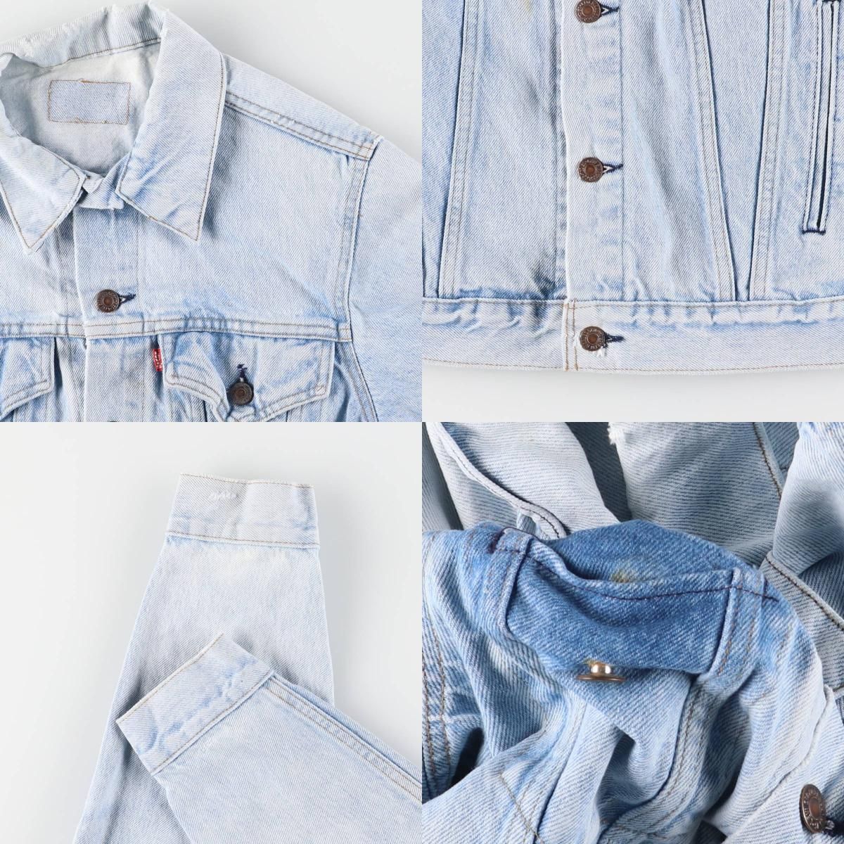 古着 80~90年代 リーバイス Levi's デニムジャケット Gジャン USA製