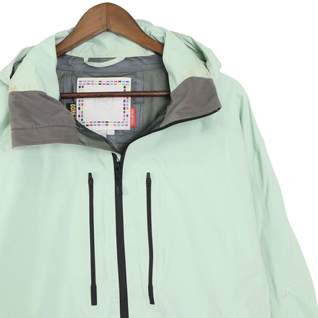 Burton ak GORE-TEX バートン ゴアテックス スノボウェア スノボジャケット L メンズ シェルジャケット ドローコード パウダースカート