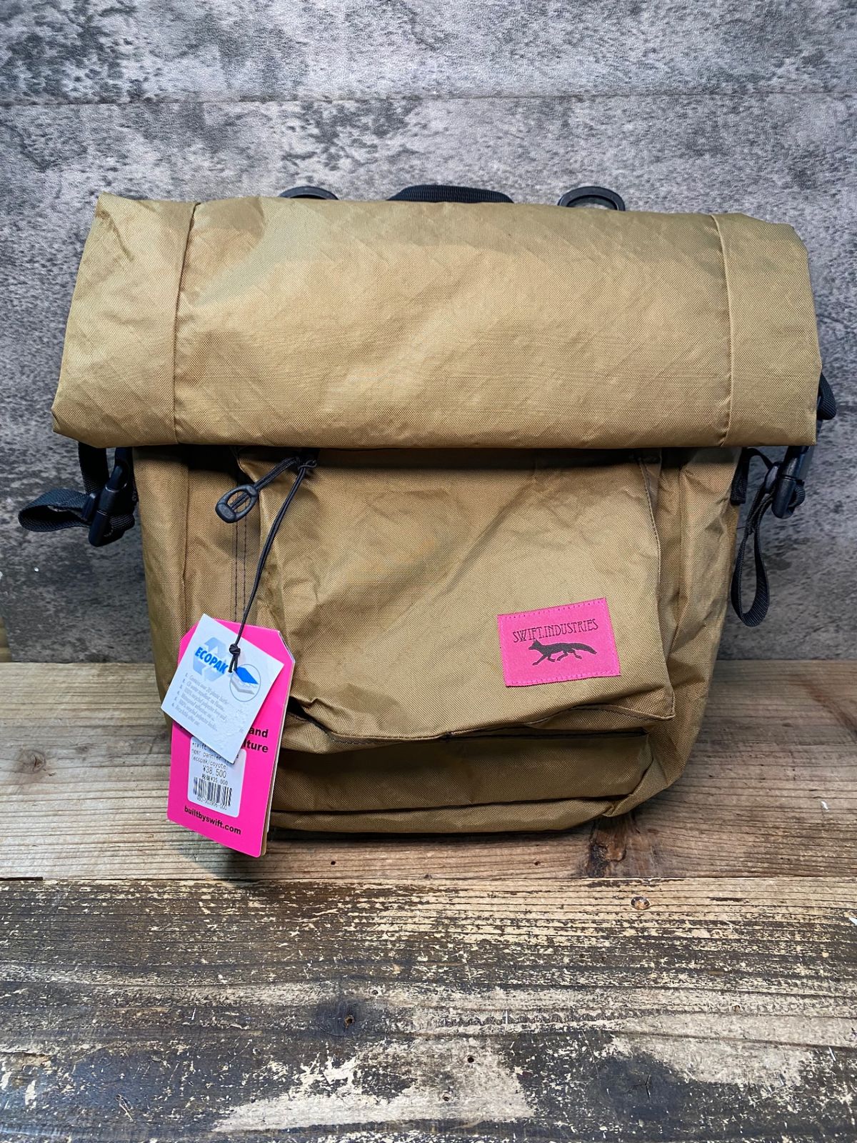 IZ987 スウィフトインダストリーズ SWIFT INDUSTRIES jr. ranger pannier lite パニアバッグ コヨーテ