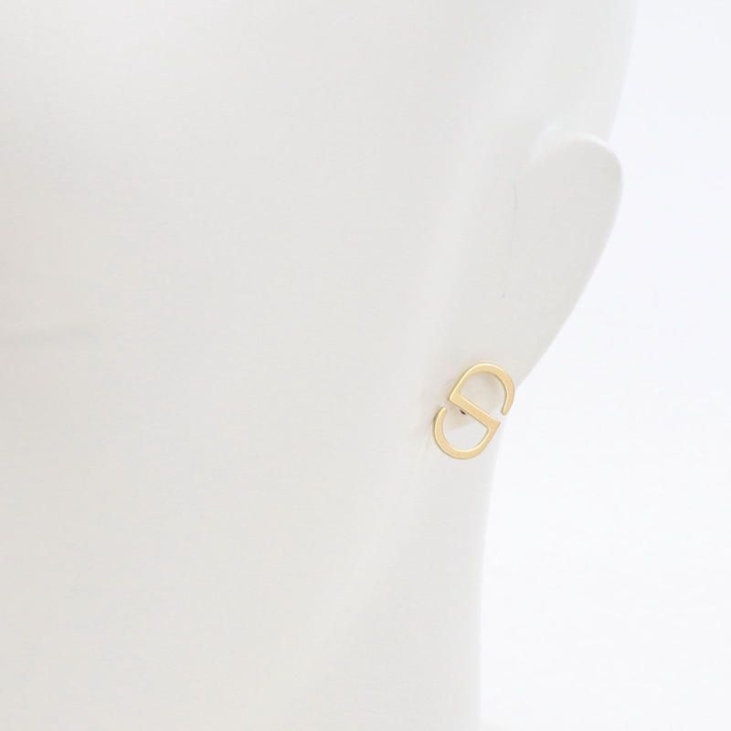 【訳あり】Dior PETIT CD ピアス E1742 PTCMT D300 ディオール ピアス DIOR PETIT CD STUD EARRINGS メタル ピアス