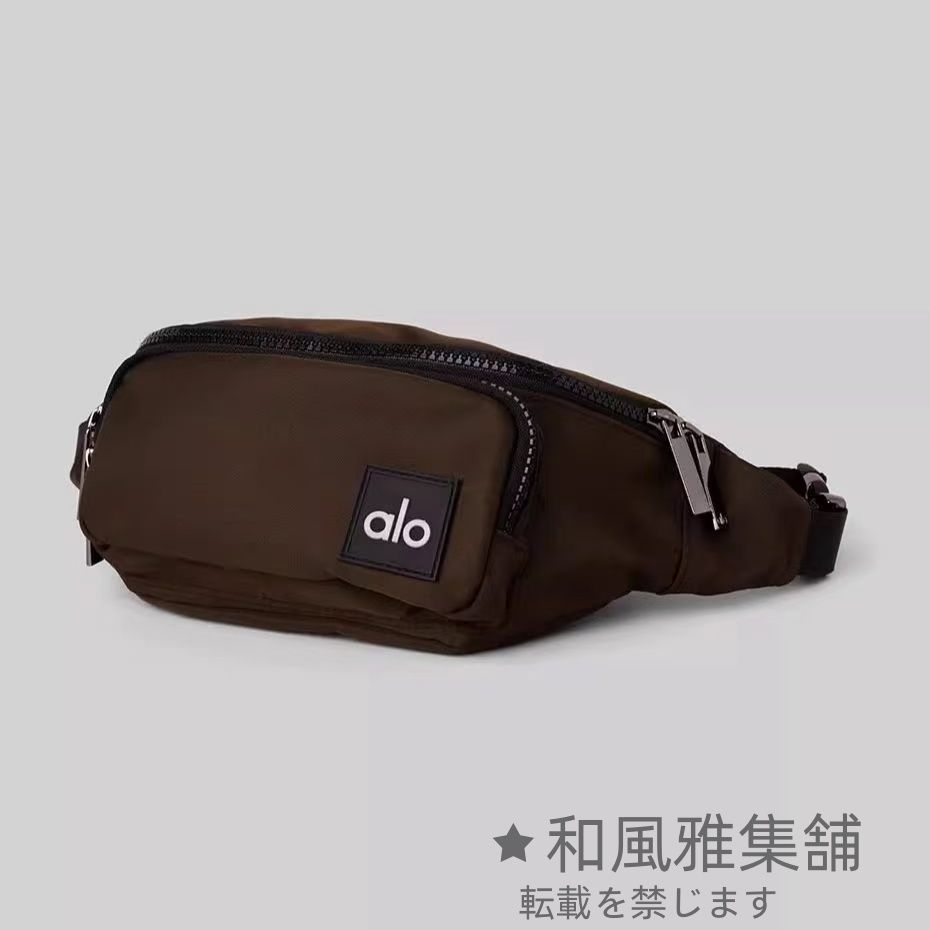 Alo Yoga アロー ヨガ ウエストバッグ コンパクト 軽量 丈夫 旅行 