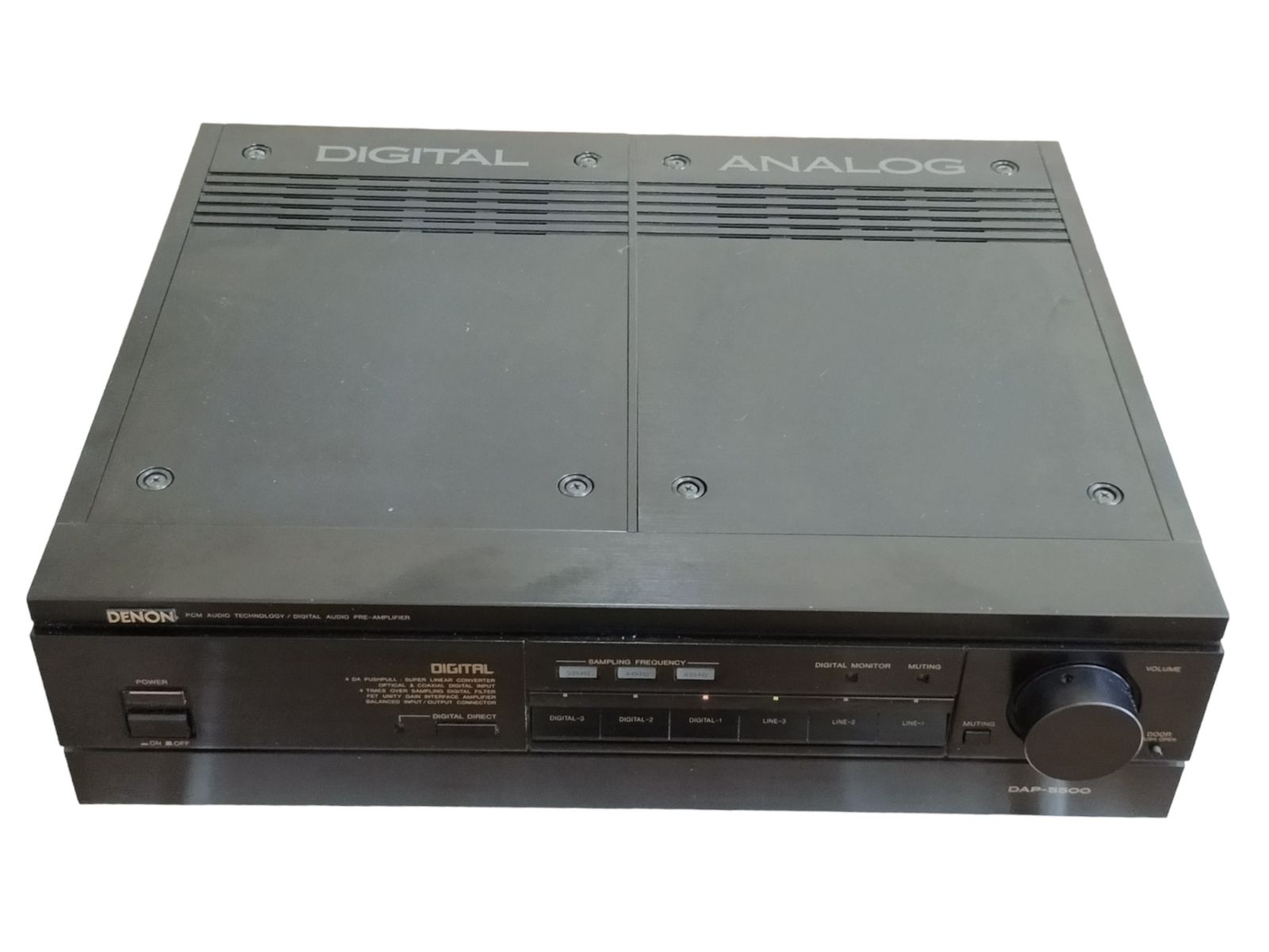 1987年昭和⭐希少高級コントロールアンプ】日本製 MADE IN JAPAN DENON デノン DAP5500 デジタルプリアンプ  定価20万円（SNA） - メルカリ