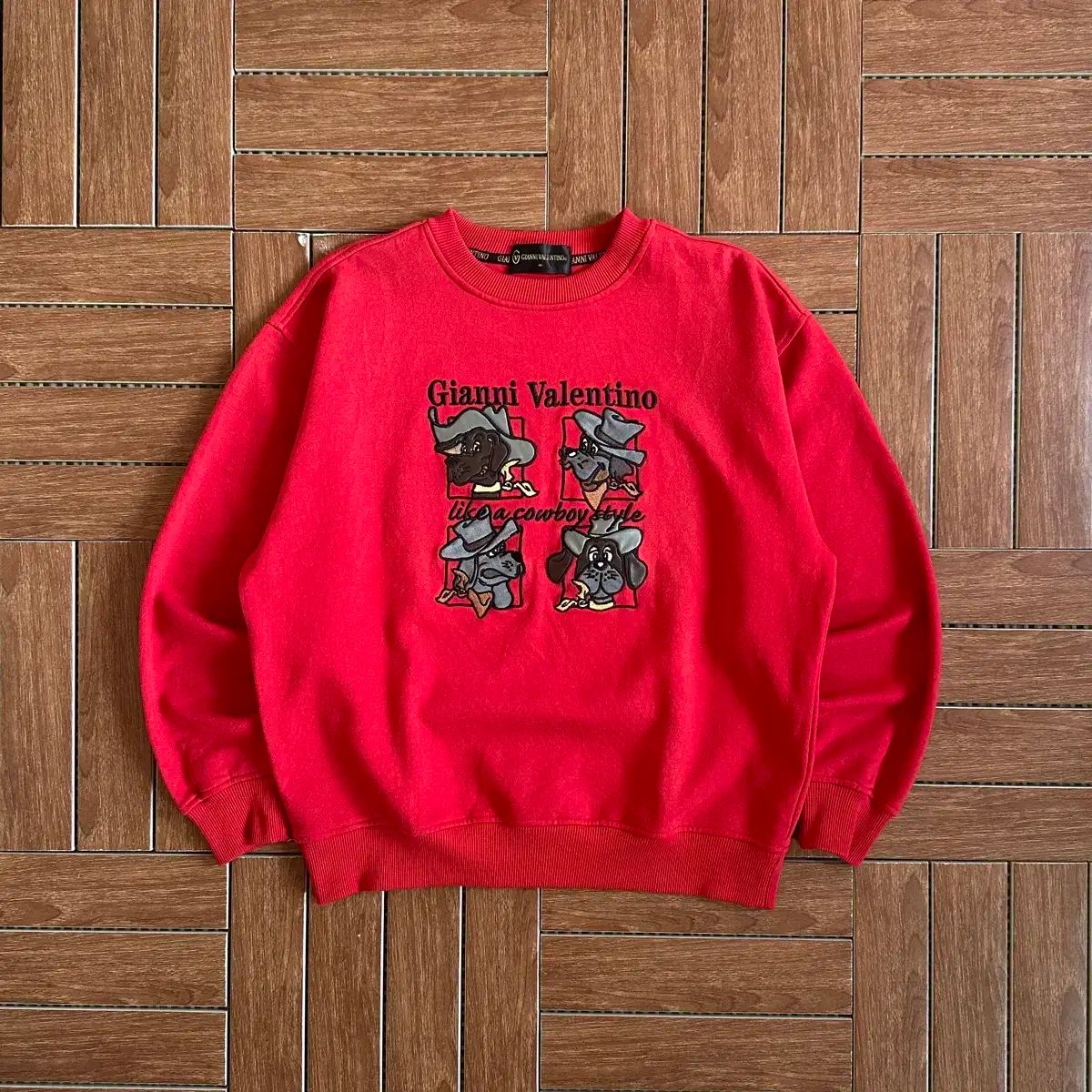 Gianni valentino ジャンニ Valentino ヴァレンティノ スウェット パーカー M