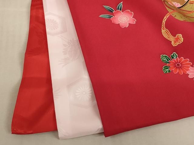 平和屋着物[]お宮参り 女の子 祝着 産着 初着 のしめ 駒刺繍