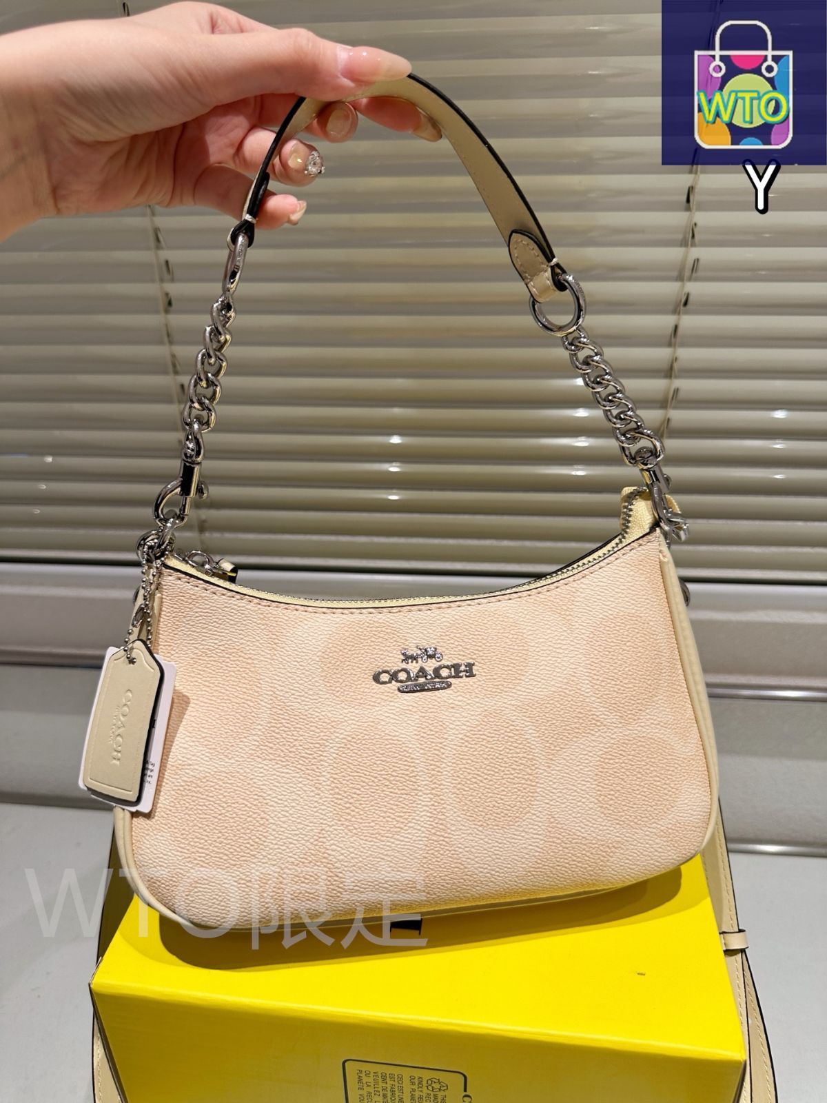 COACH TERI アンダーアーム ショルダーバッグ ホワイト 今日特価】COACH Teri ショルダーバッグ（アンダーアーム
