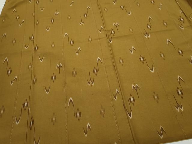 平和屋着物○上質な紬 絣文様 やまと誂製 正絹 逸品 CAAT7027vf - メルカリ