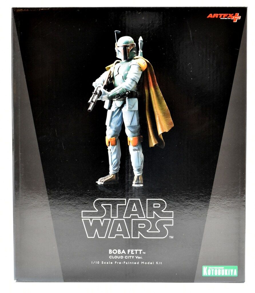 コトブキヤ ARTFX PLUS | PRE PAINTED MODEL KIT BOBA FETT | CLOUD CITY VER 再販版 1|10スケール