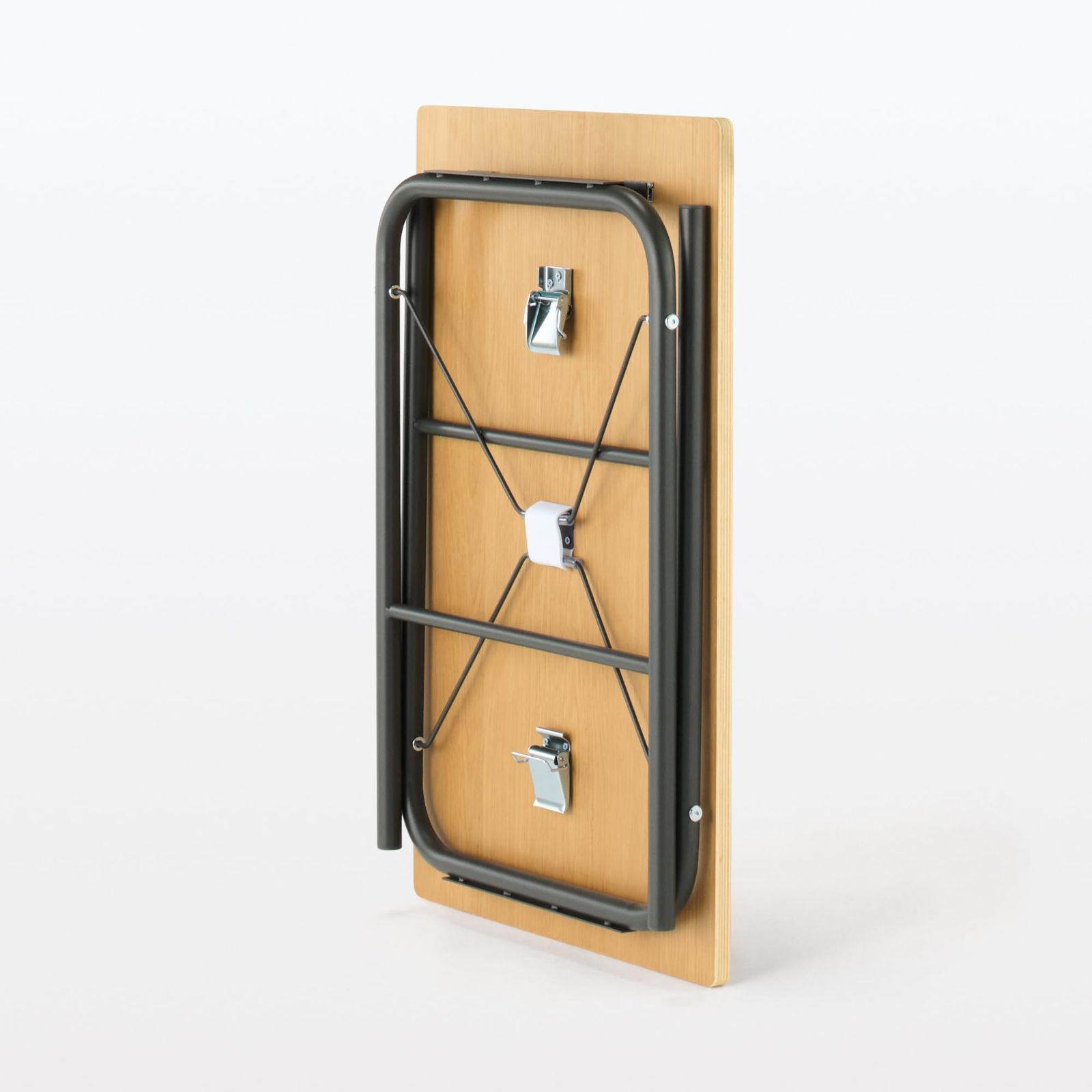 スチールパイプテーブル ダークグレー