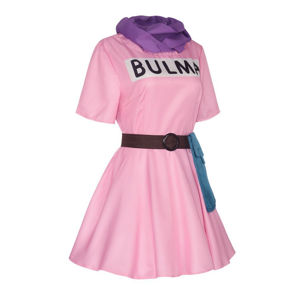 新品 ドラゴンボール Dragon Ball ブルマBulma コスプレ衣装