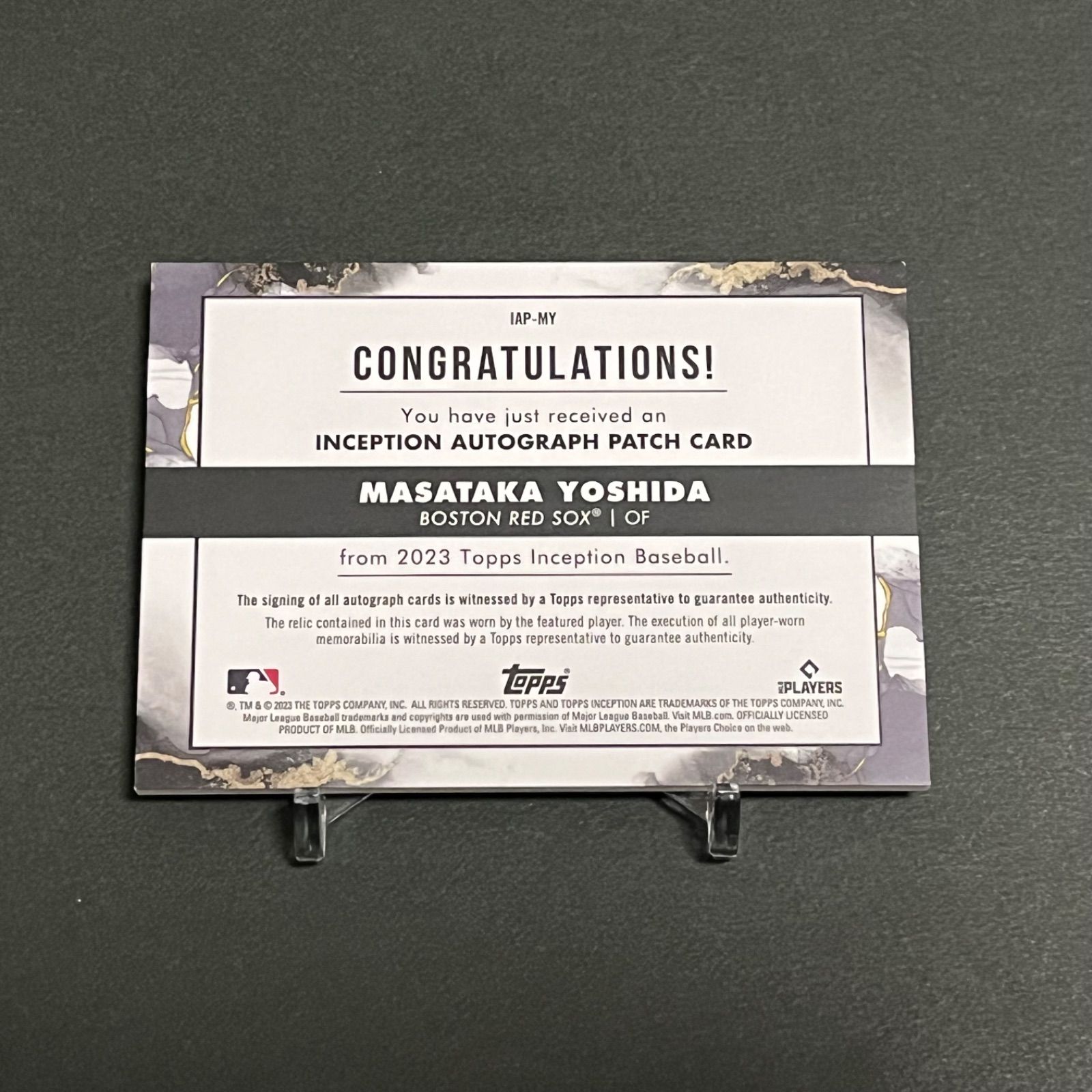 Amazon.co.jp: 50枚限定 2023 Topps NPB 吉田正尚 直筆サイン