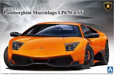 [Used] Plastic Model 1/24 Lamborghini Murcielago LP670-4 SV “Supercar Series No. 9” [007068]